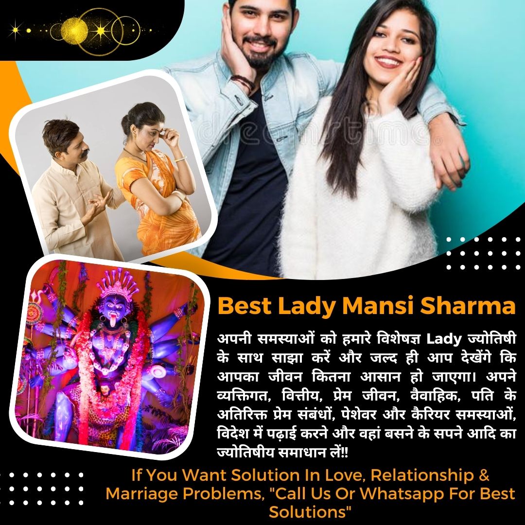 Love Problem Solution In Canada - Lady Astrologer Mansi Sharma