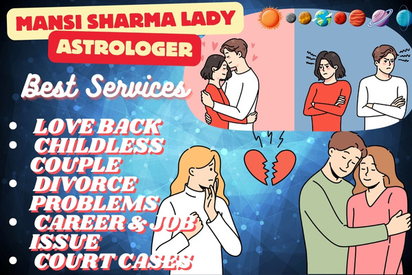 Get Positive energy With Jeevan Parivartan Counseling - Lady Astrologer Mansi Sharma